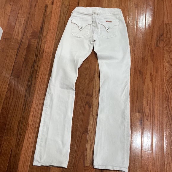 Hudson Signature White Boot Cut Jeans - Picture 10 of 12
